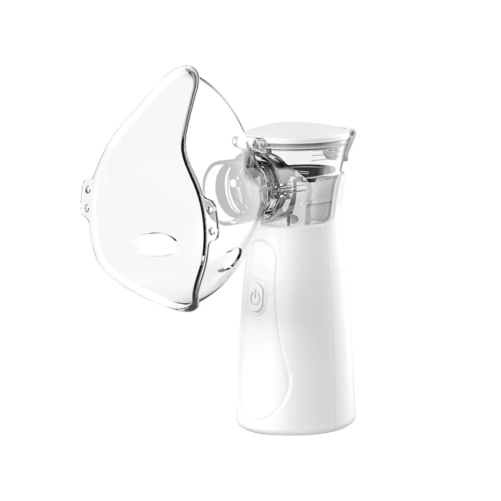 Portable Mesh Nebulizer – Silent Fine Mist Inhaler for Home & Travel