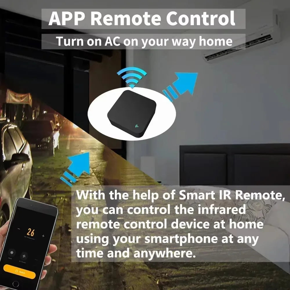 Universal WiFi IR Remote Control – Works with Alexa & Google Assistant