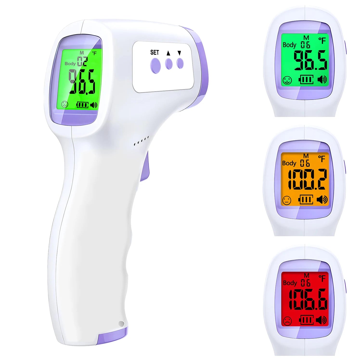 Digital Forehead Thermometer & Finger Pulse Oximeter – Fast & Accurate Health Monitoring