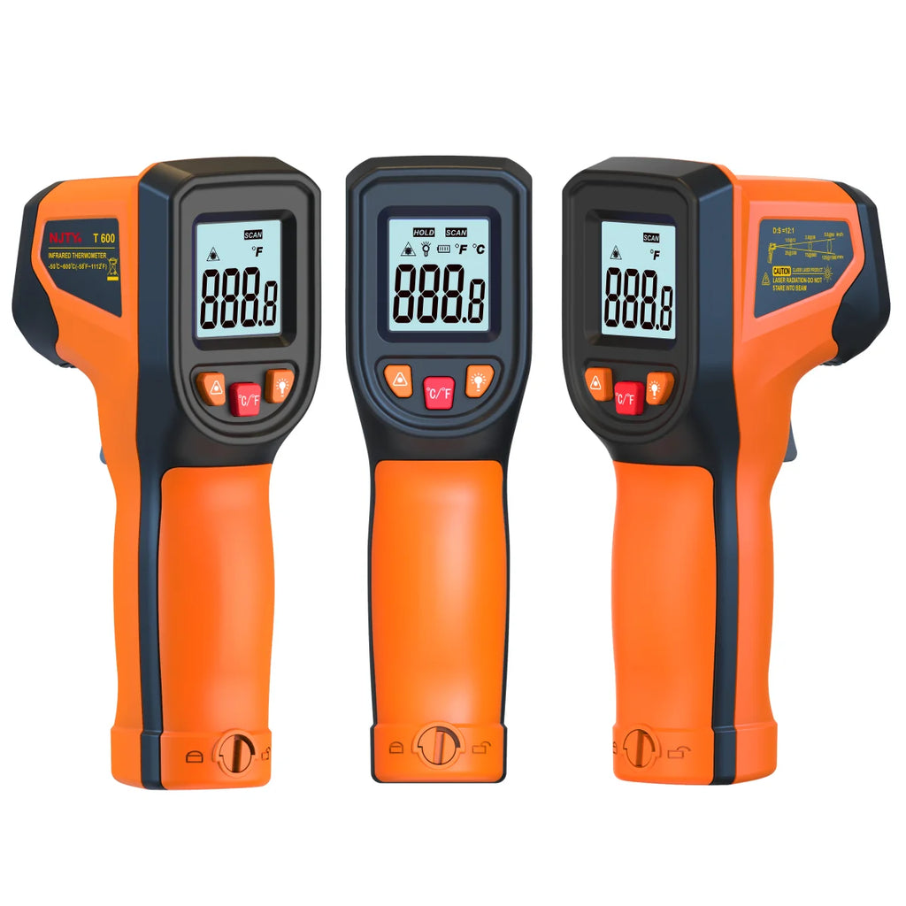 Digital Infrared Thermometer Gun – Non-Contact Laser Temperature Meter