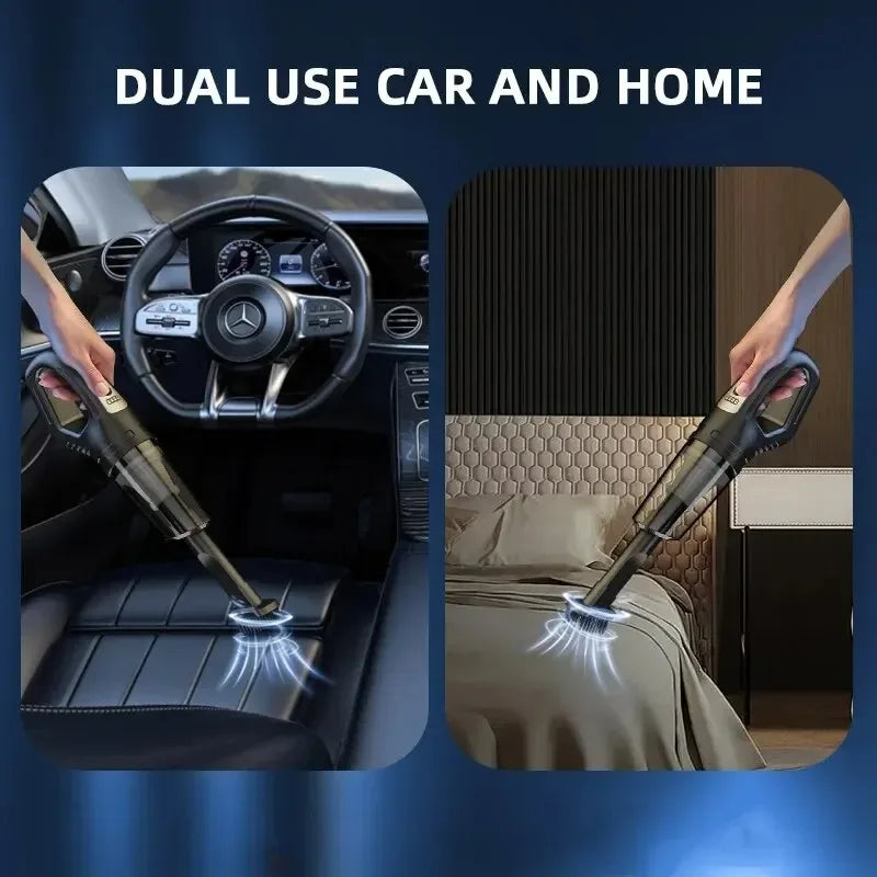 Portable Cordless Vacuum Cleaner for Car & Home