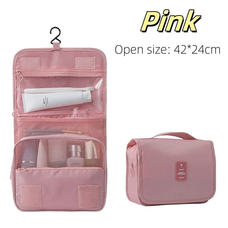 Travel MakeUp Organizer Bag - Waterproof Large Capacity