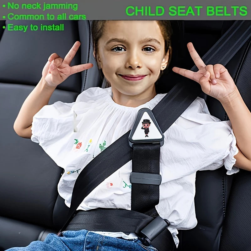 Child Car Seat Belt Positioner – Soft Adjustable Seat Belt Adjuster