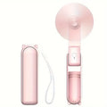 portable USB mini fan | rechargeable 3 - speed  foldable hand fan