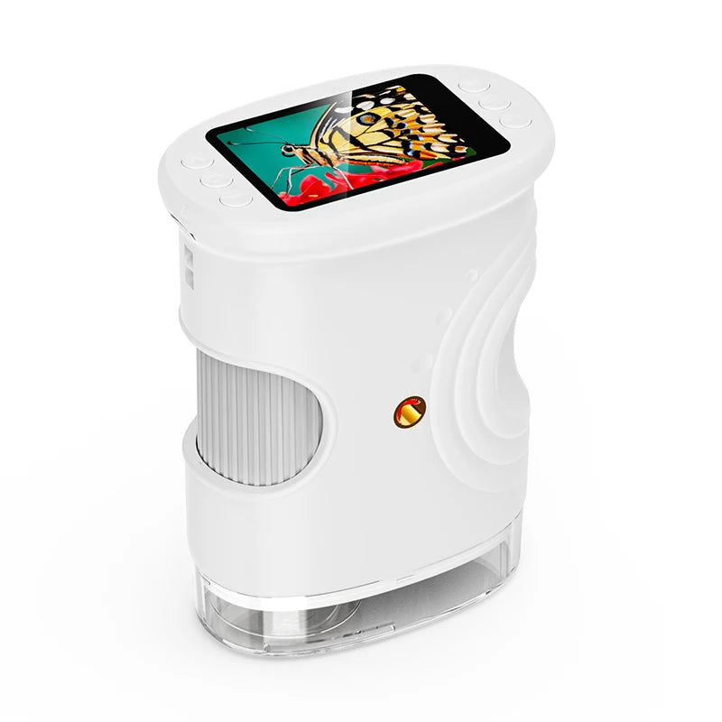 Kids Digital Microscope – 1000X Portable Handheld Microscope with 2” HD Screen