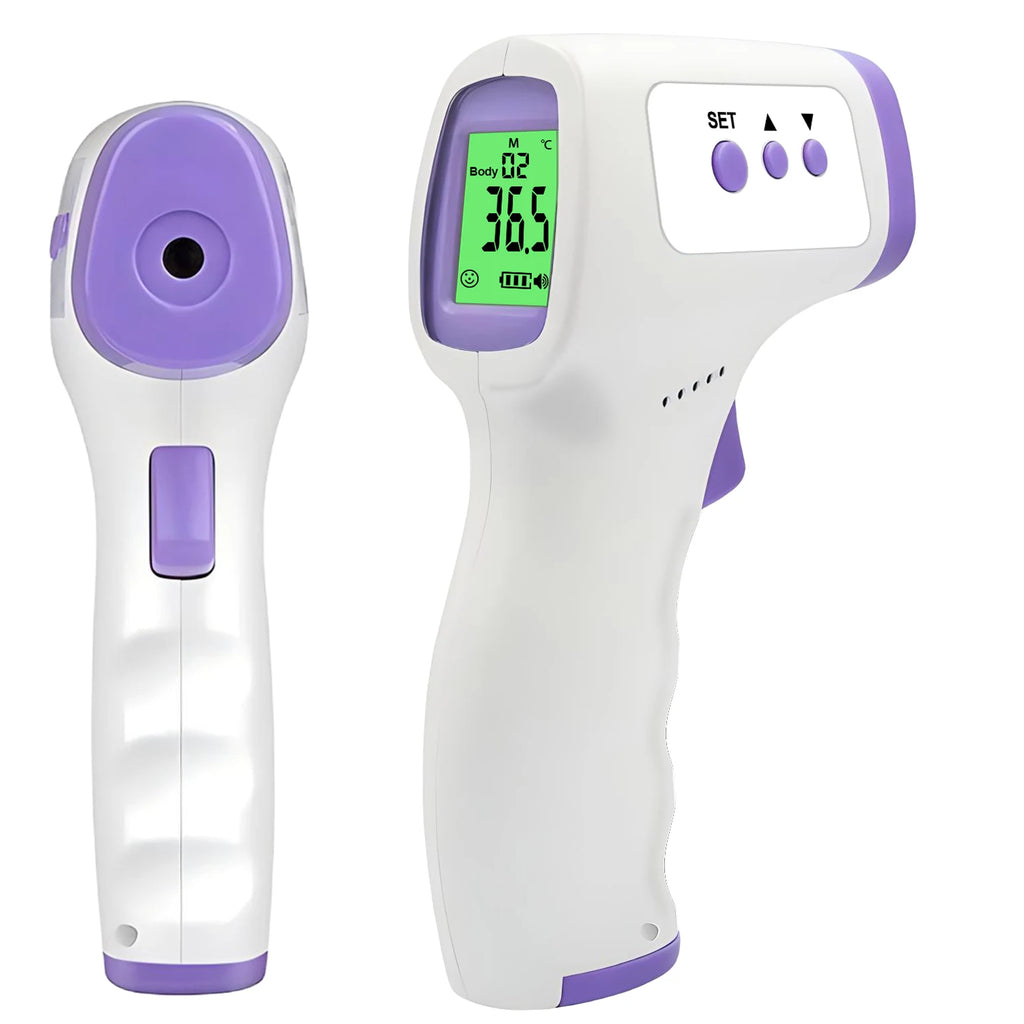 Digital Forehead Thermometer & Finger Pulse Oximeter – Fast & Accurate Health Monitoring
