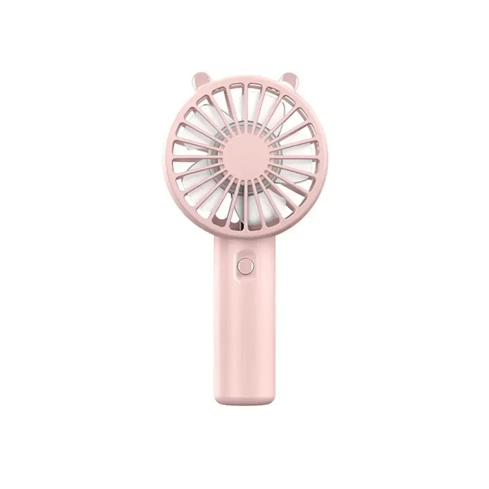 Portable USB Rechargeable Mini Fan – Handheld & Desktop Cooling Fan