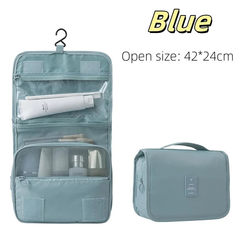 Travel MakeUp Organizer Bag - Waterproof Large Capacity