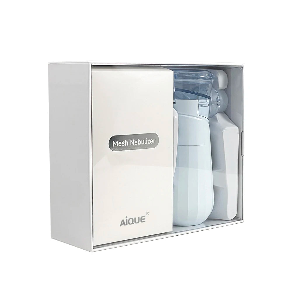 Portable Mesh Nebulizer – Silent Fine Mist Inhaler for Home & Travel