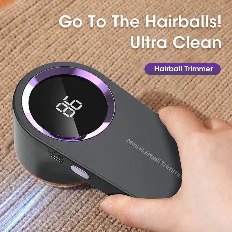 Rechargeable Fabric Shaver – Electric Lint & Fuzz Remover for Clothes