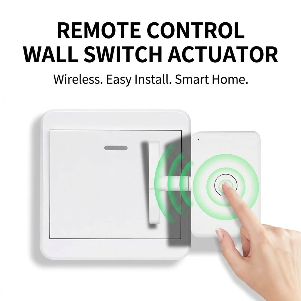 Wireless Smart Switch Button Pusher – Remote Control for Lights & Appliances