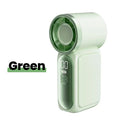 Portable Mini Fan With Digital Display -USB Rechargeable