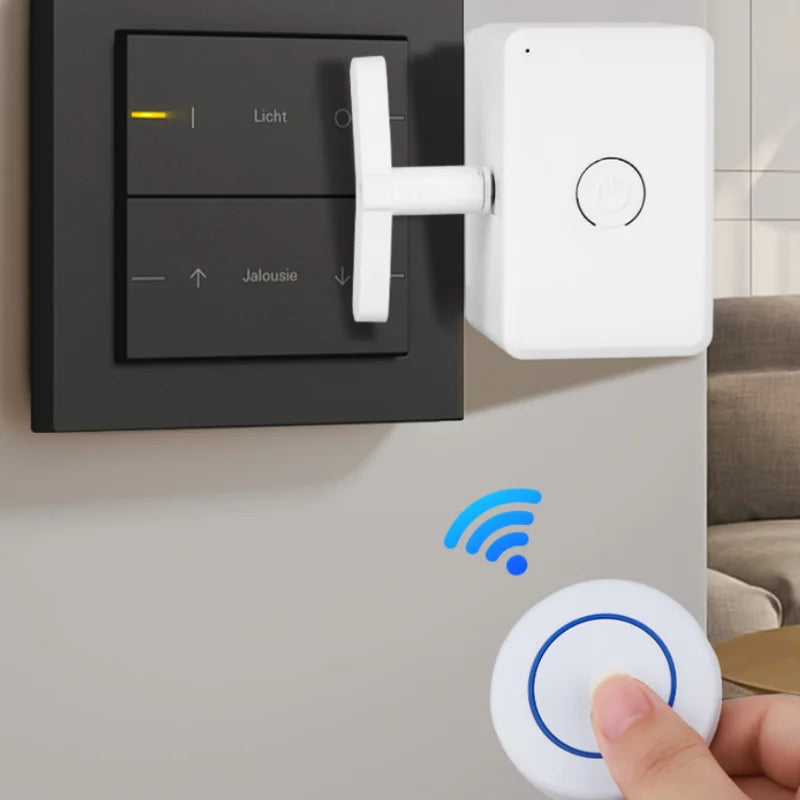 Wireless Smart Switch Button Pusher – Remote Control for Lights & Appliances