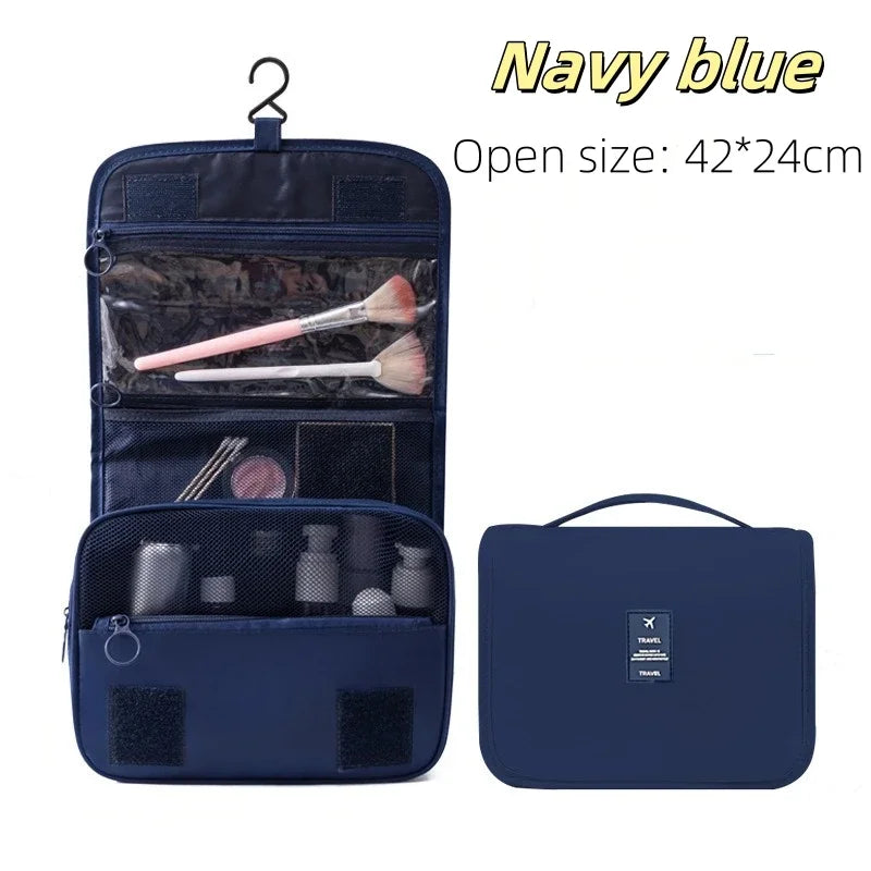 Travel MakeUp Organizer Bag - Waterproof Large Capacity