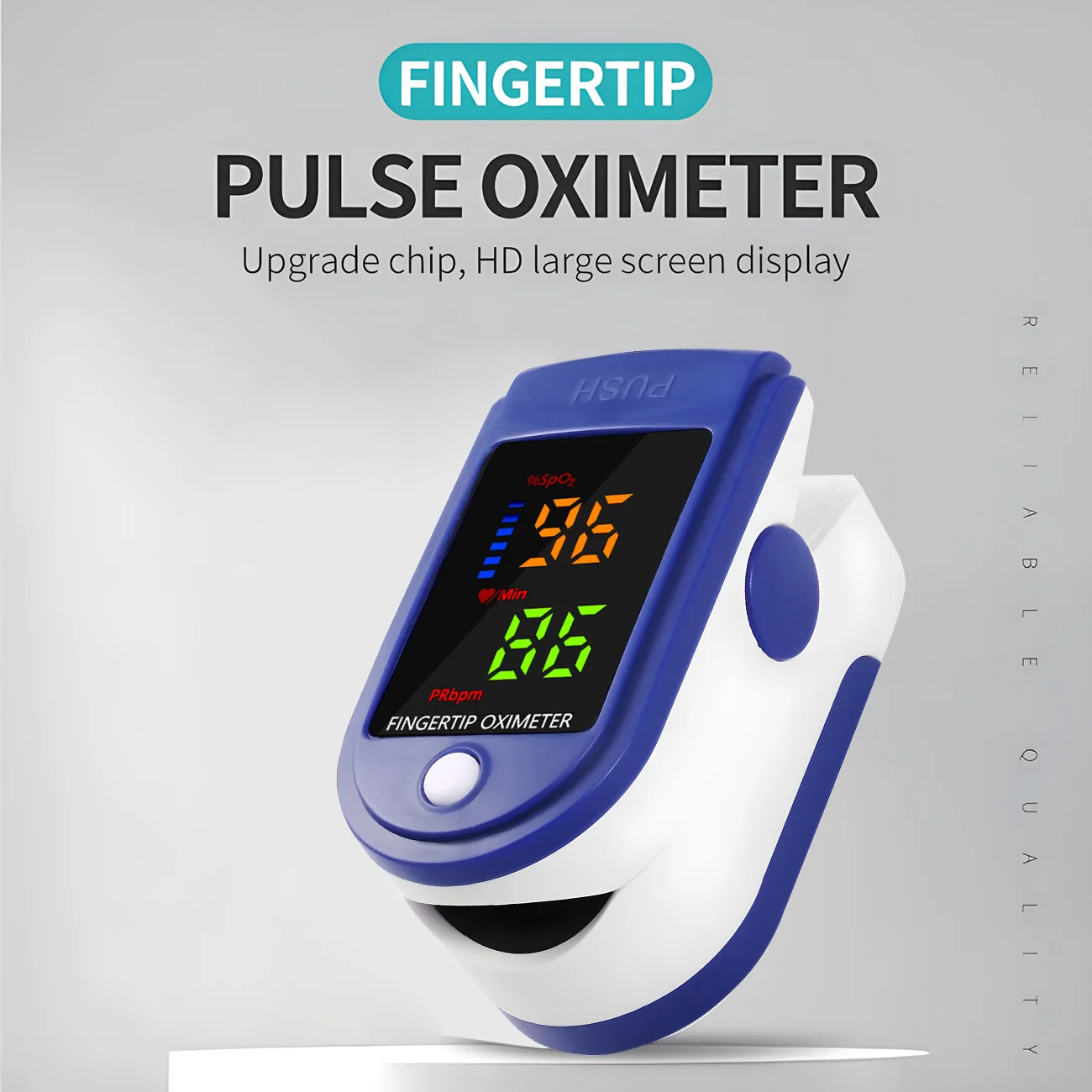Digital Forehead Thermometer & Finger Pulse Oximeter – Fast & Accurate Health Monitoring