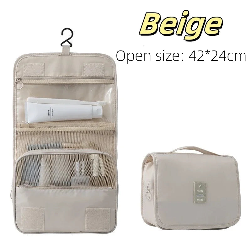 Travel MakeUp Organizer Bag - Waterproof Large Capacity