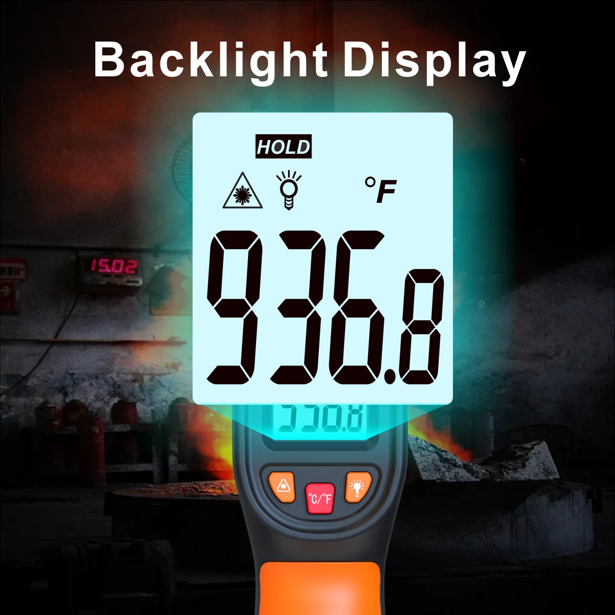 Digital Infrared Thermometer Gun – Non-Contact Laser Temperature Meter