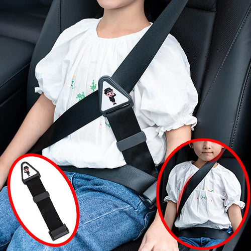Child Car Seat Belt Positioner – Soft Adjustable Seat Belt Adjuster