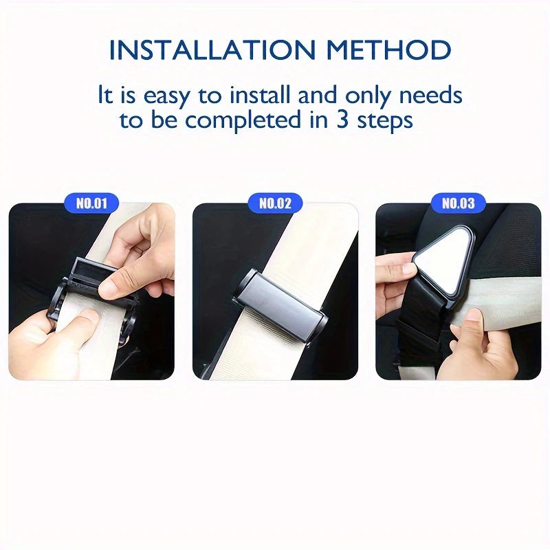 Child Car Seat Belt Positioner – Soft Adjustable Seat Belt Adjuster